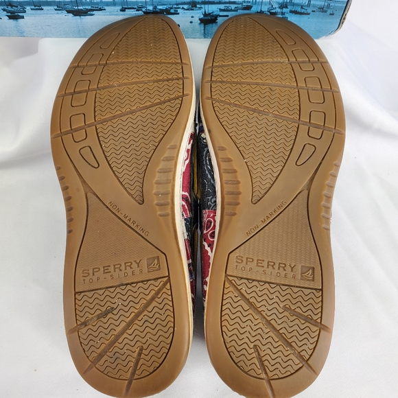 Slperry Top-Sider Angelfish Navy/Patch Mad Women's Slide-In Shoes Size 7.5 M - Picture 6 of 12